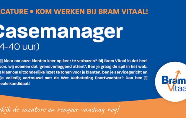 Vacature casemanager 